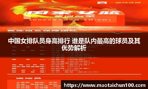 中国女排队员身高排行 谁是队内最高的球员及其优势解析